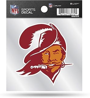 rico industries nfl 坦帕湾海盗队复古 4x4 贴花